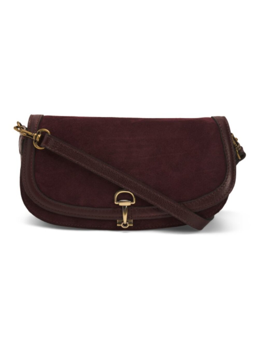 PATRICIA NASH Suede Magdalena Crossbody Clutch